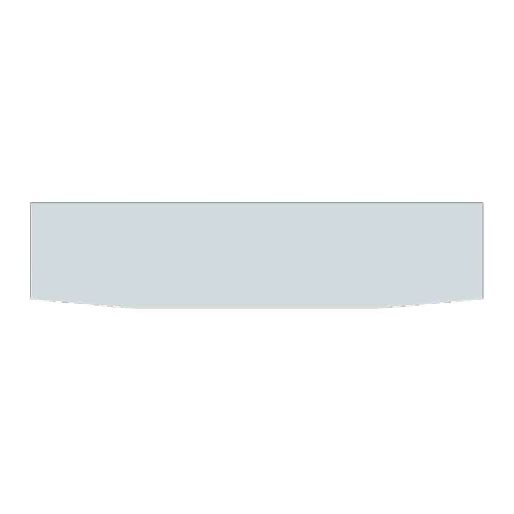 Peterbilt 379 22" Tapered Chrome Bumper