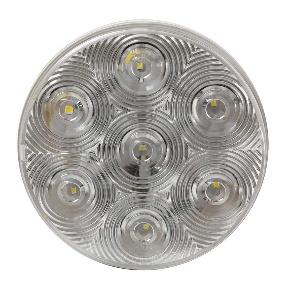 4" Highway 7 LED Stop, Turn & Tail Light with 3 Prong Connection