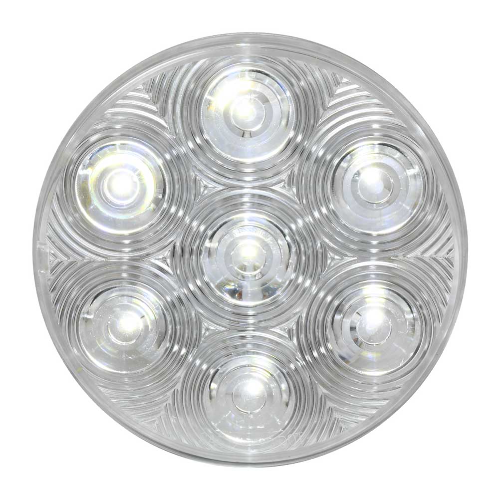 4" Highway 7 LED Stop, Turn & Tail Light with 3 Prong Connection