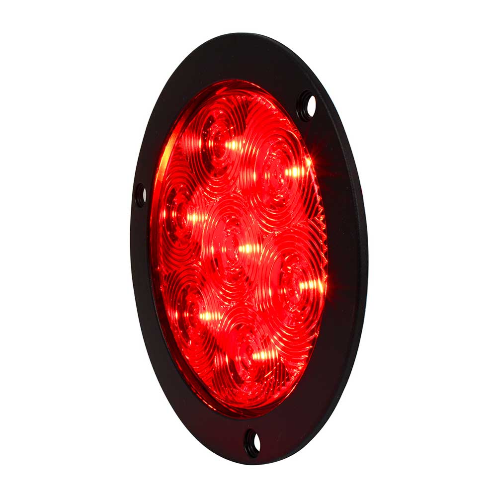 4" Highway 7 LED with Bezel Stop, Turn & Tail Light with 3 Pin Connection
