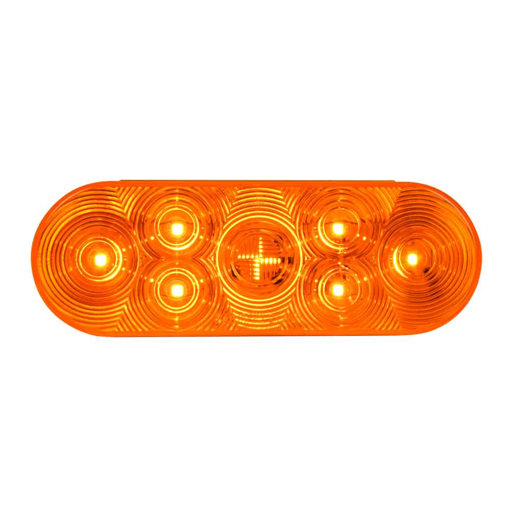 Oval 7 LED Highway Light