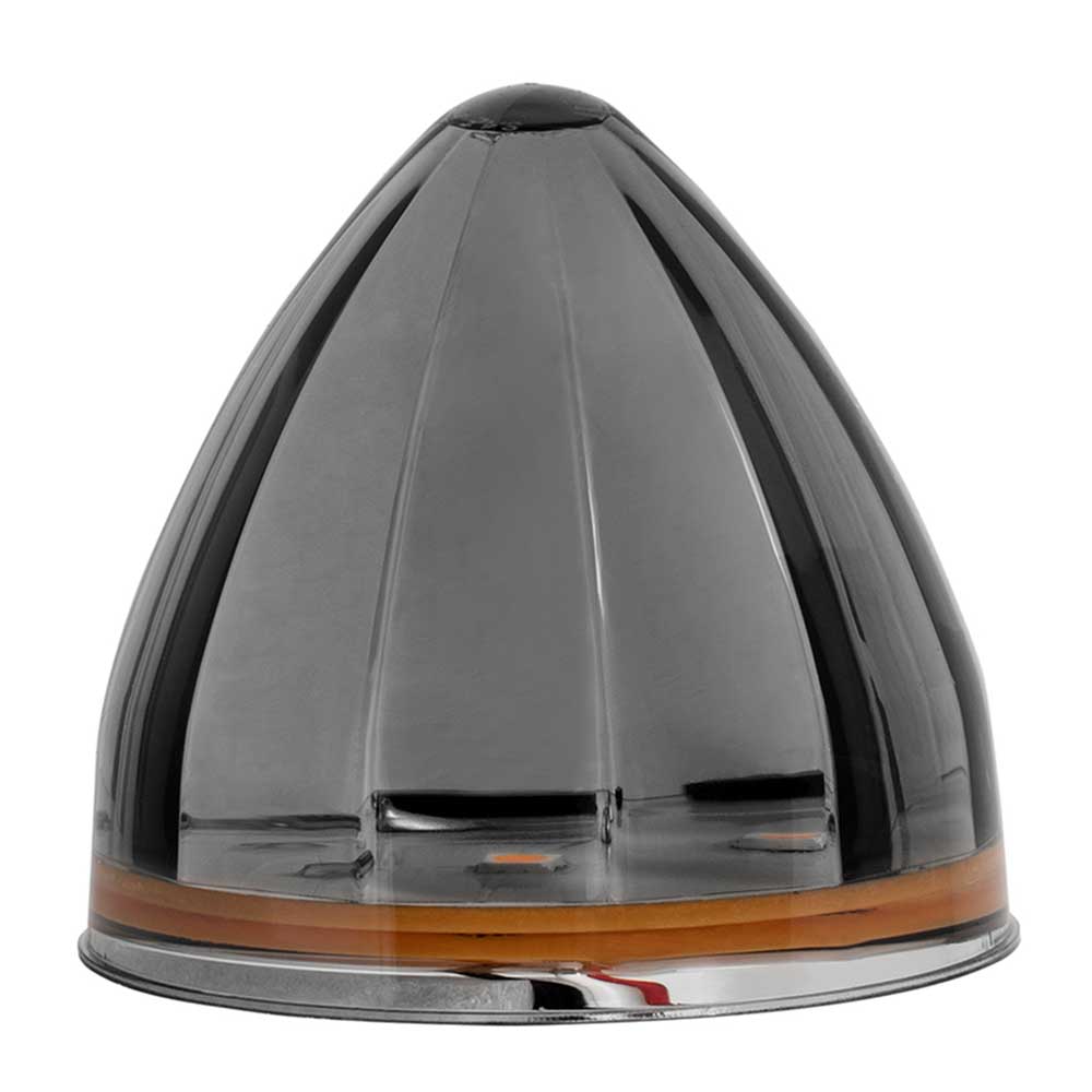 2-1/2" Watermelon LED Light in Smoke Lens