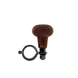 Dark Wood Steering Wheel Spinner
