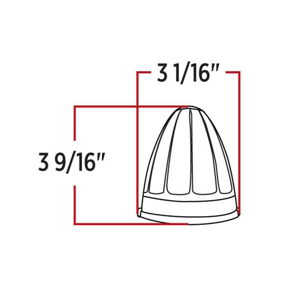 Amber Bullet Style Cab Light