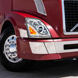 2013-2017 Volvo VN/VNL Chrome LED Headlight