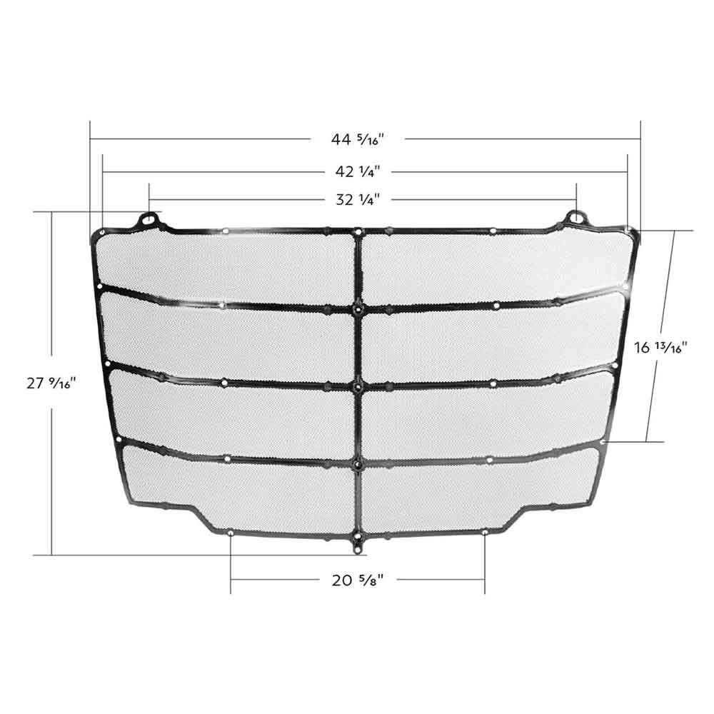 Steel Bug Screen For Freightliner Cascadia 2018-2023