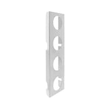 13" Stainless Steel Front Air Cleaner Light Bracket with 4-2" Light Cutouts