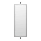 6" x16" Stainless steel West Coast Style Mirror
