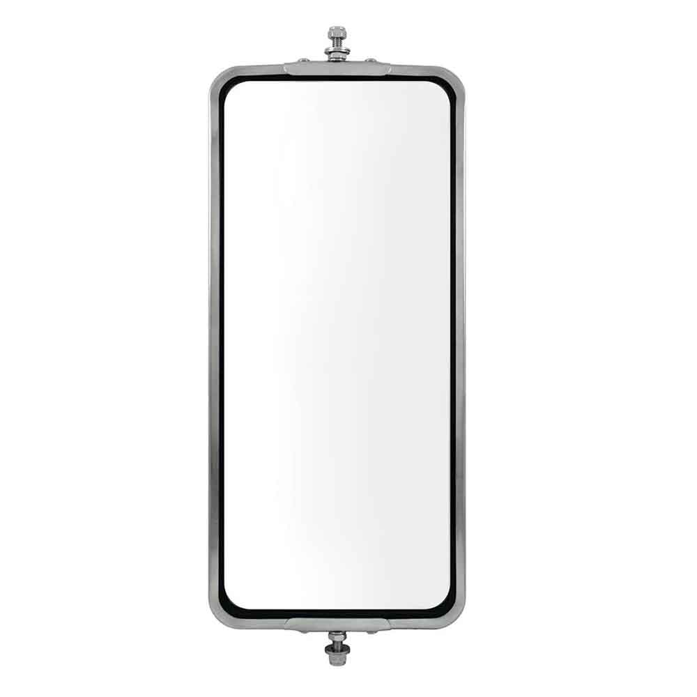 7"x16" Stainless steel West Coast Style Mirror
