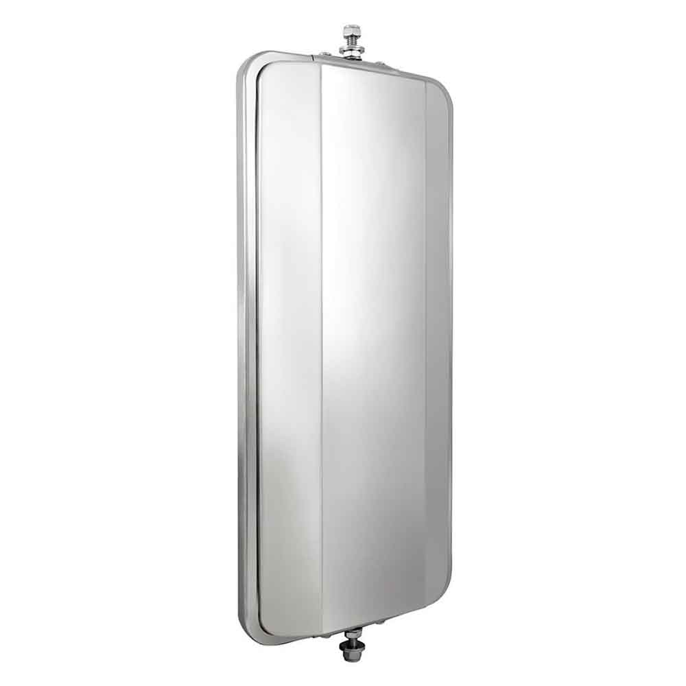 7"x16" Stainless steel West Coast Style Mirror