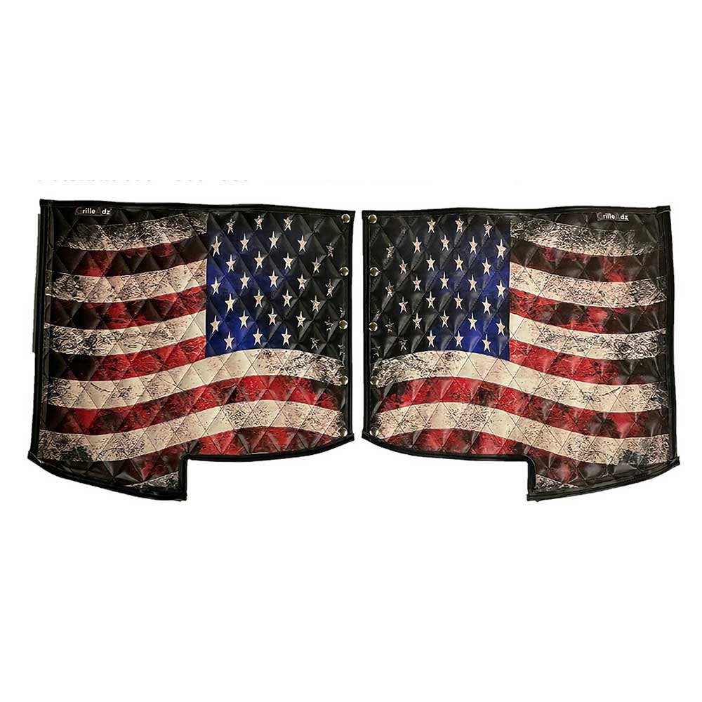 Peterbilt 379 Old Glory Fender Guards