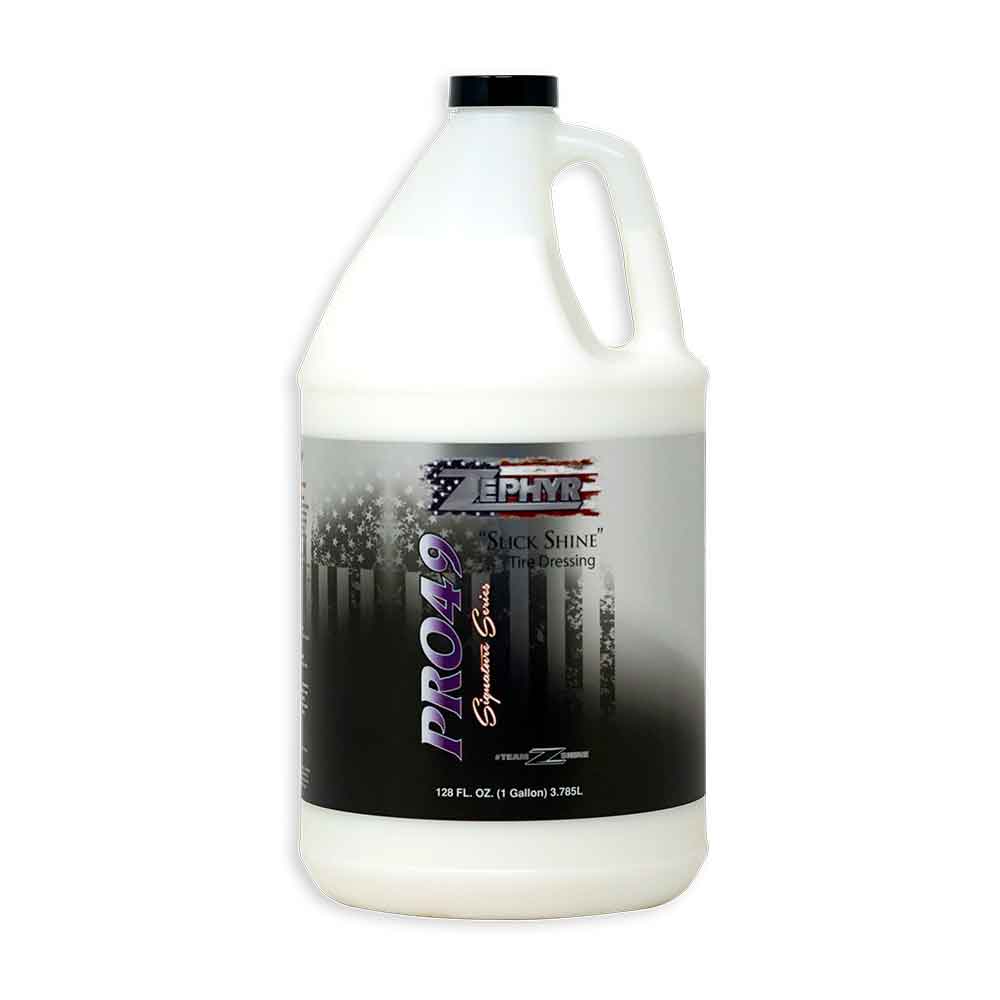 Zephyr PRO 49 Slick Shine Tire Dressing 1 Gal.