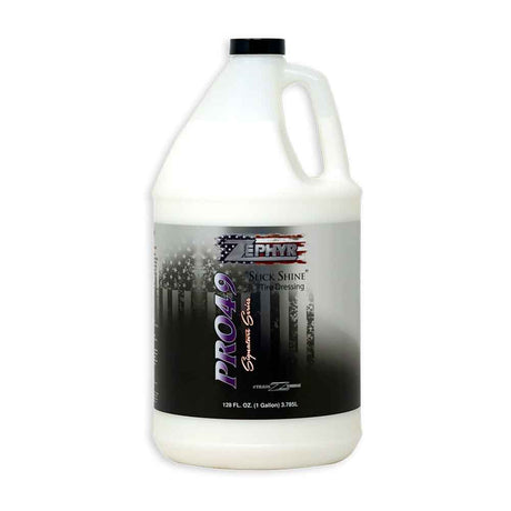 Zephyr Pro 49 slick shine tire dressing 1 gal.