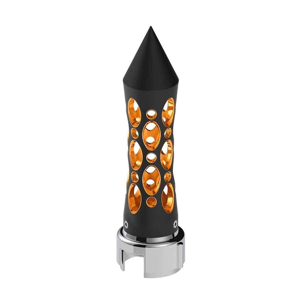 Black Daytona Spike 13/15/18 Gearshift Knob with LED