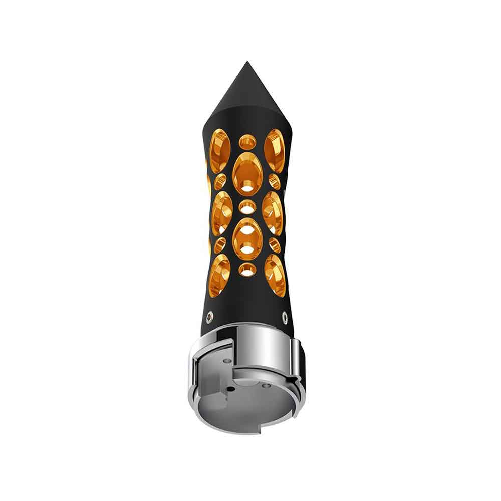 Black Daytona Spike 13/15/18 Gearshift Knob with LED