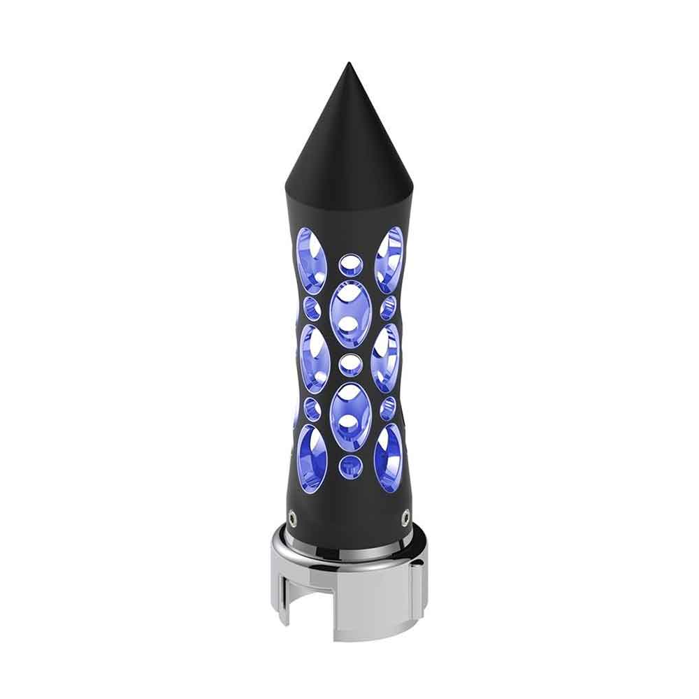 Black Daytona Spike 13/15/18 Gearshift Knob with LED