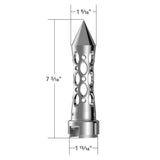Chrome Daytona Spike 13/15/18 Gearshift Knob with LED