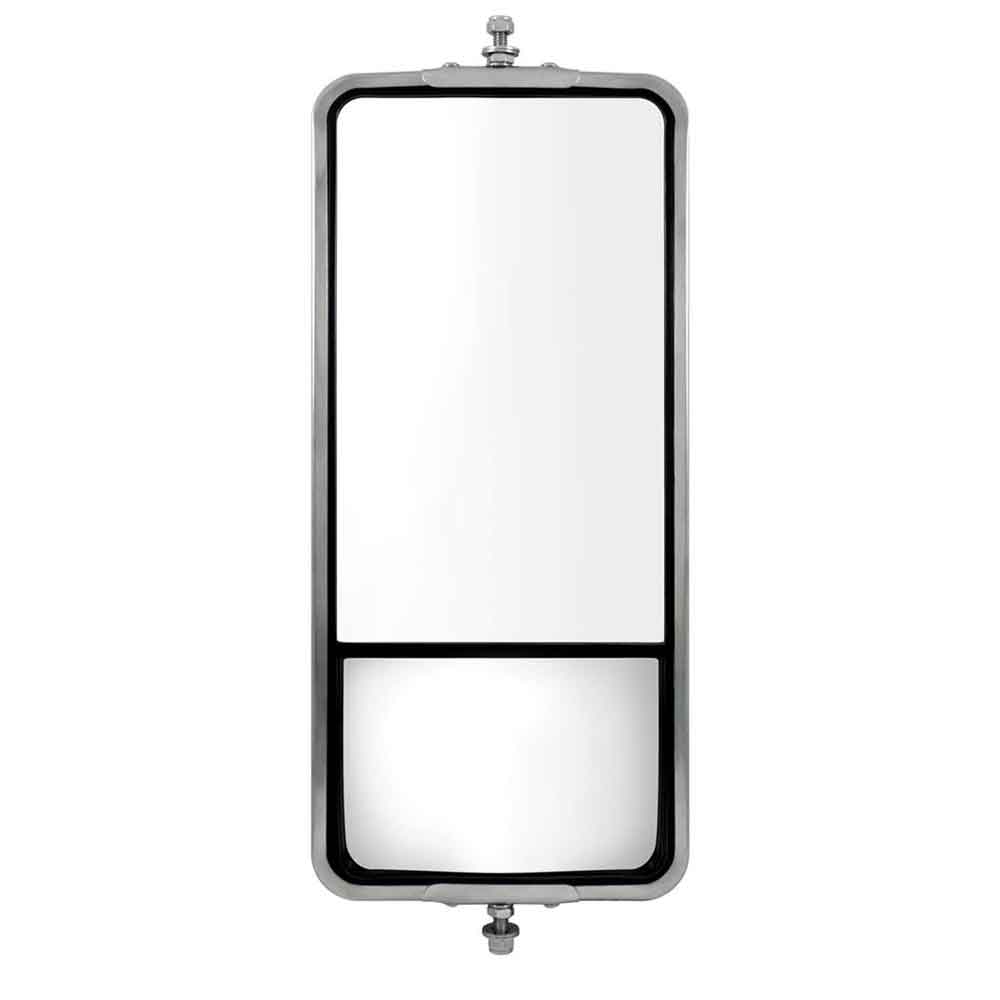 7" x 16" West Coast Mirror with Lower Convex Mirror