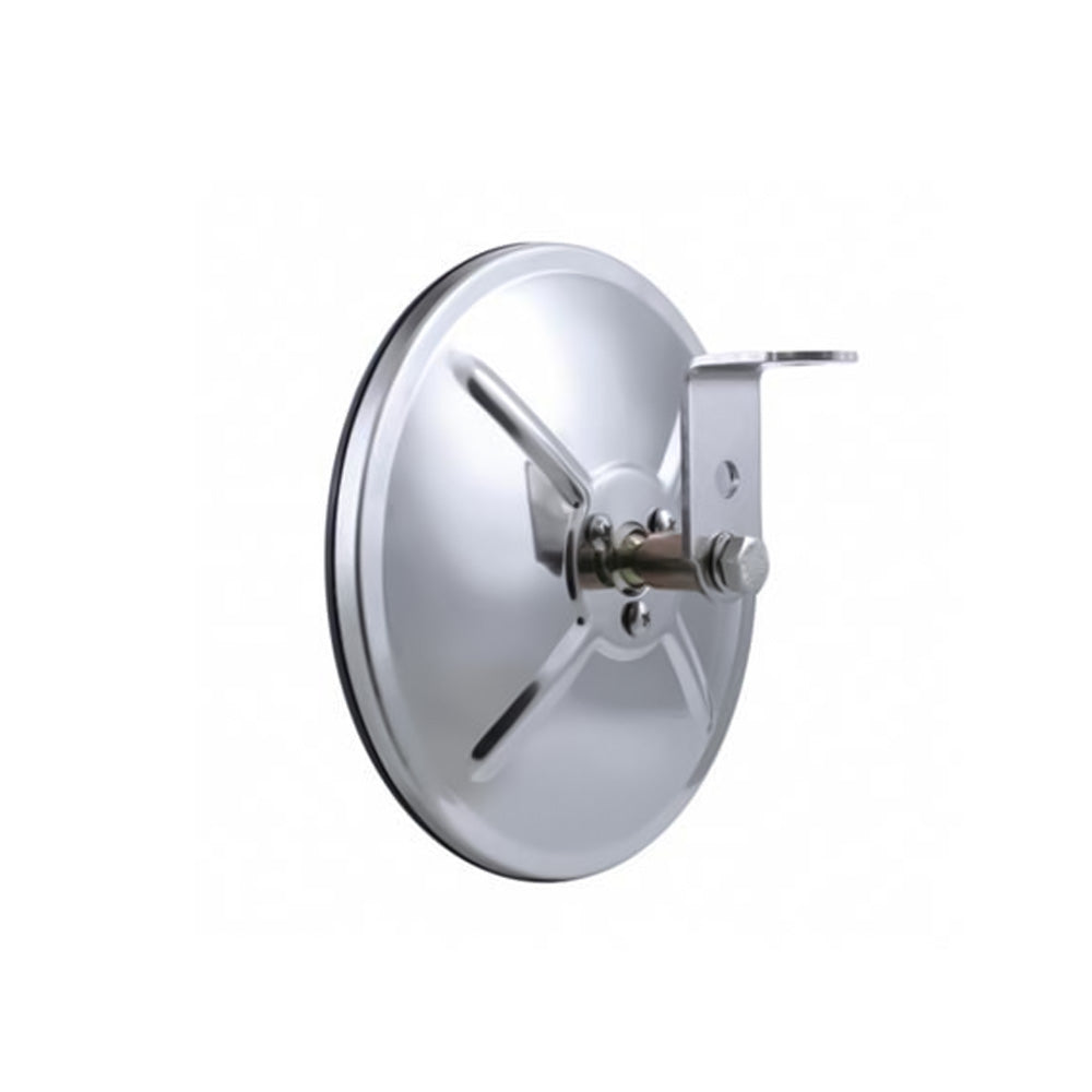 6" Stainless Steel 320R Convex Mirror Center Mounting Stud