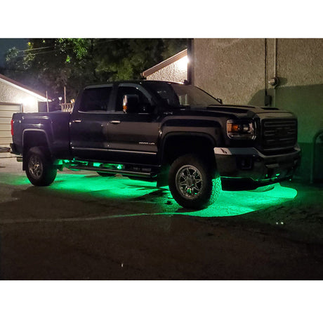 Rock light under glow kit 12PK, closer view
