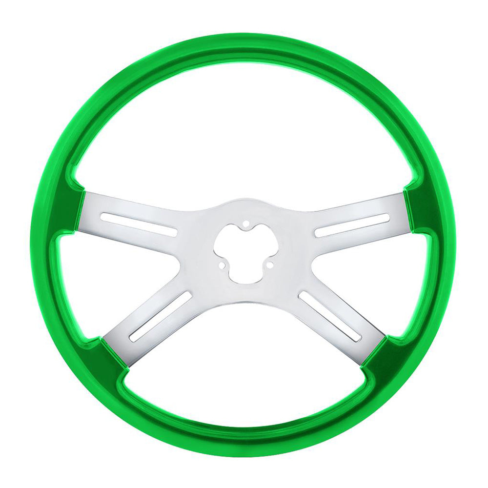 18" Vibrant 4-Spoke Steering Wheel