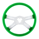 18" Vibrant 4-Spoke Steering Wheel