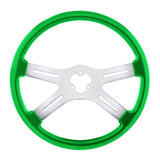 18" Vibrant 4-Spoke Steering Wheel