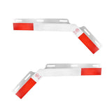 Aluminum 45 Degree Reflector Top Flap Plate