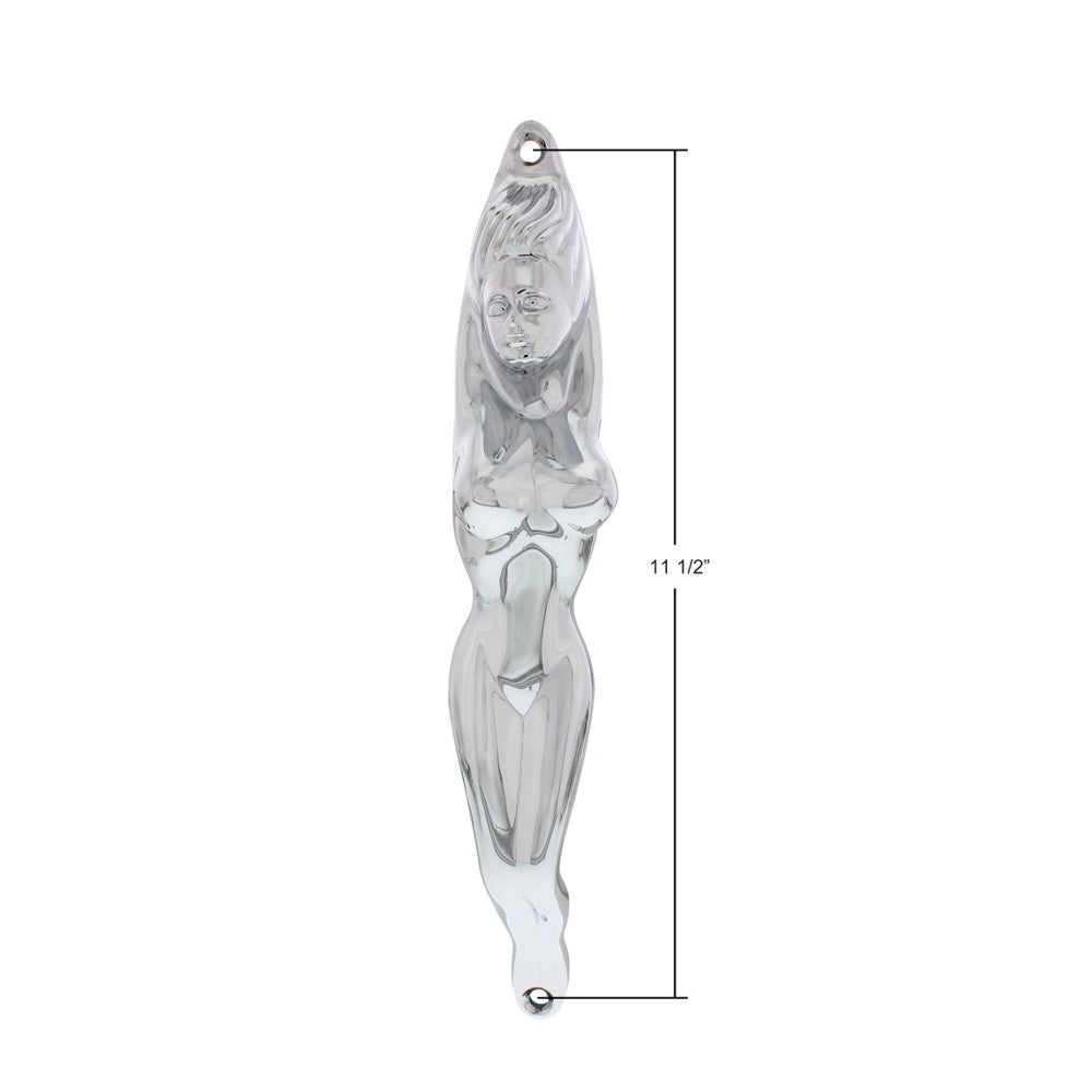 12" Chrome Lady Grab Handle