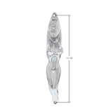 12" Chrome Lady Grab Handle
