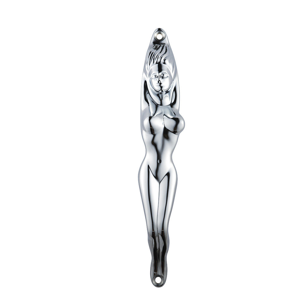 12" Chrome Lady Grab Handle