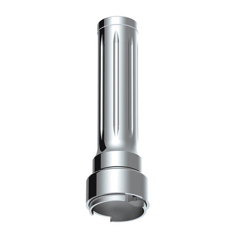 Close-up of 9/10 Speed chrome dallas style gear shift knob