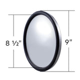 8-1/2" Stainless Steel 150R Convex Mirror