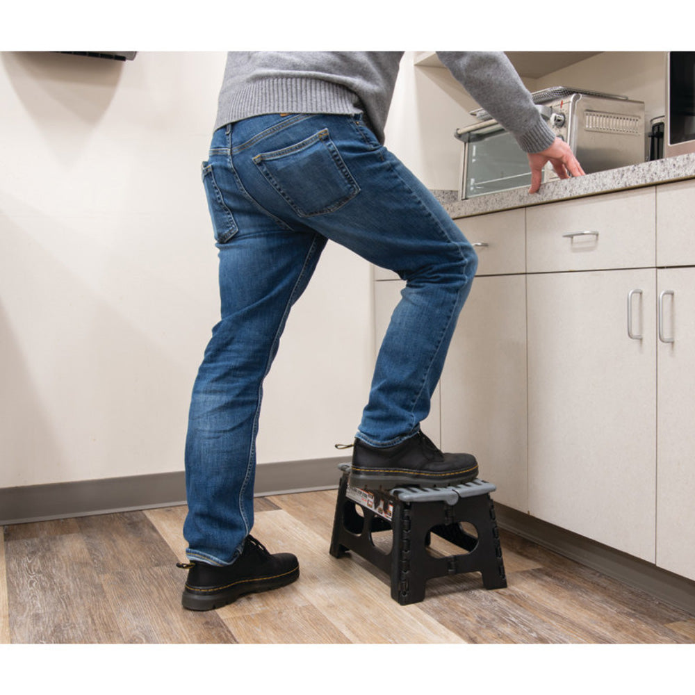 15" Extra Wide Folding Step Stool