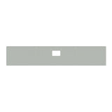 Peterbilt 357, 378, 379 18" Boxed End Chrome Bumper