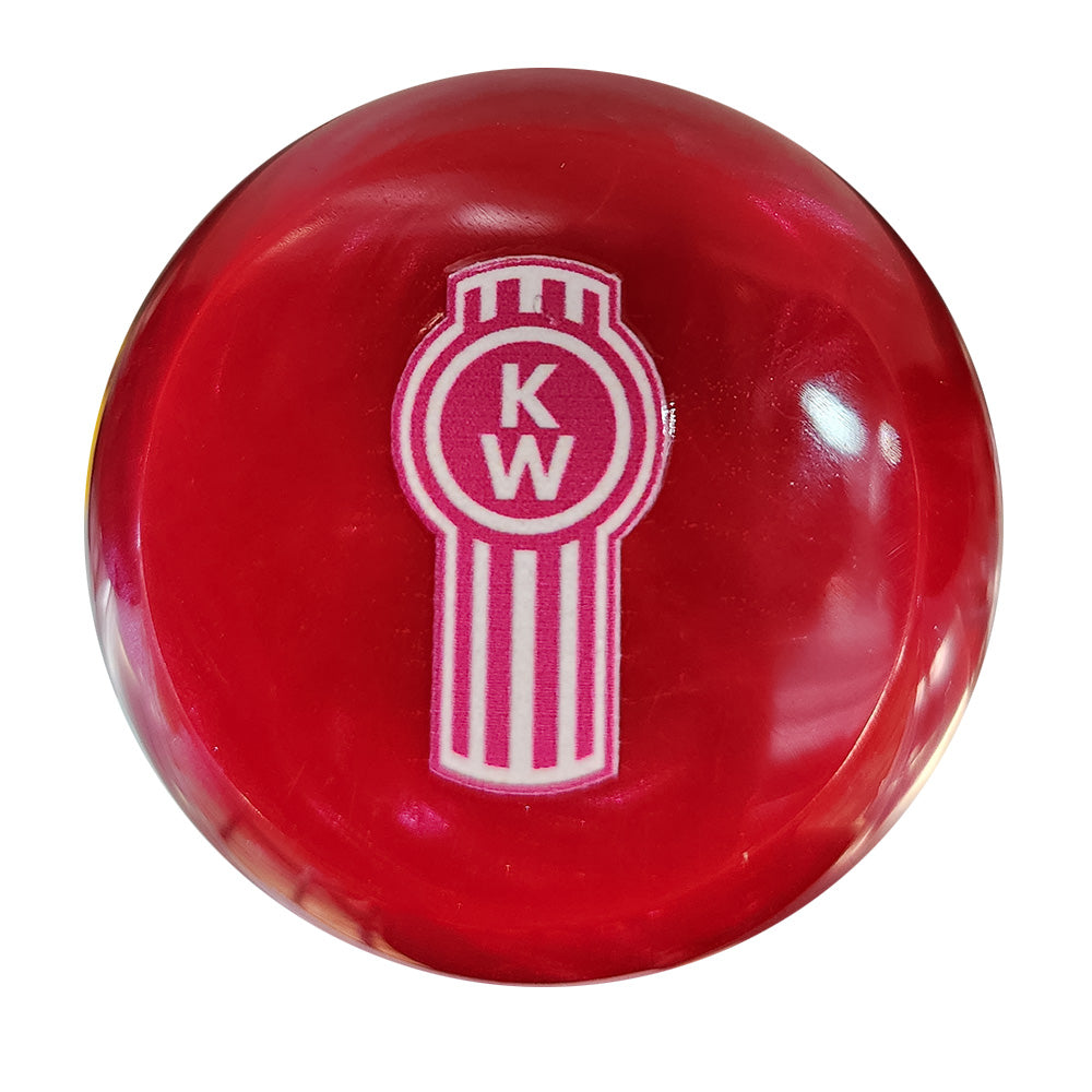 Kenworth Pearl Flat Top Shifter Knob