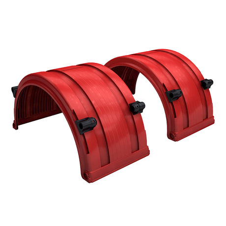 75" Spray master Frx full round poly fenders with SlideTrax