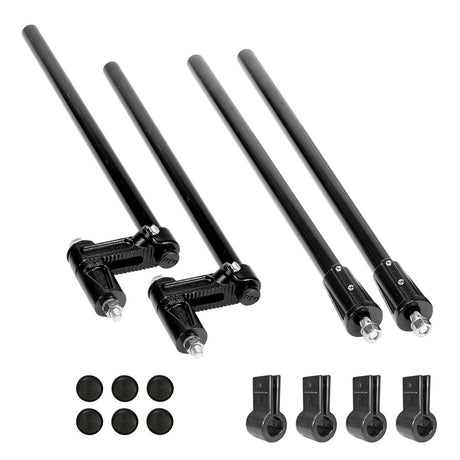 Economy center master end mounts and center multi-mount kit in RoadKote finish for SRX-22 fenders