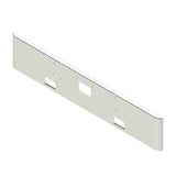 Peterbilt 379 18" Stainless Steel Texas Square Bumper