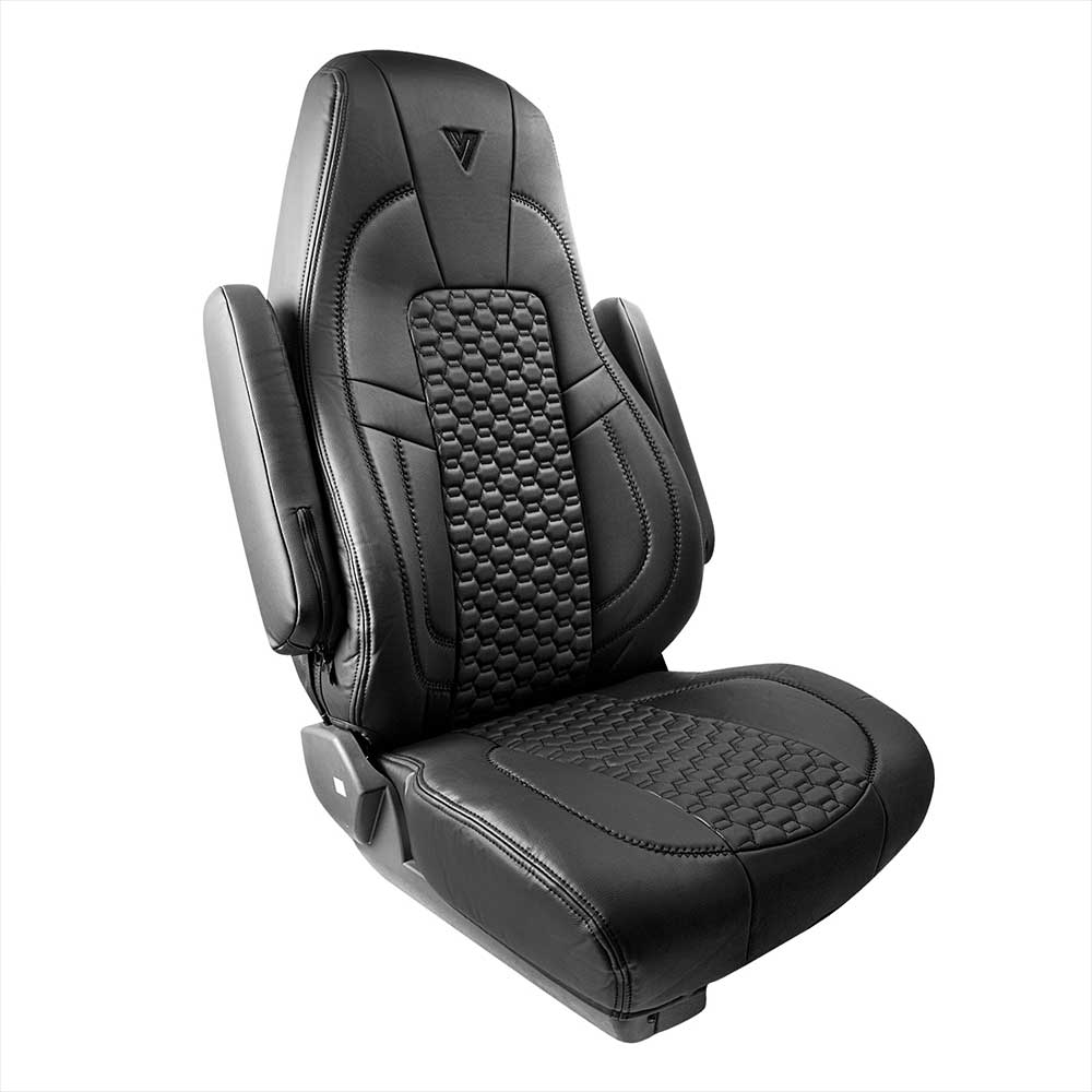 Freightliner Cascadia 33" High Back Faux Leather Seat Cover