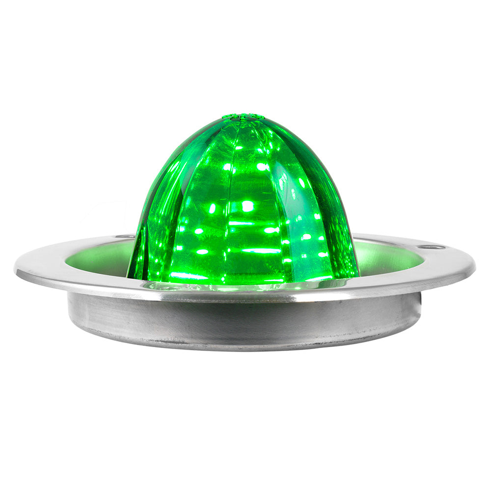 Watermelon LED Light with Stainless Steel Flange Mount