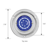 Watermelon LED Light with Stainless Steel Flange Mount