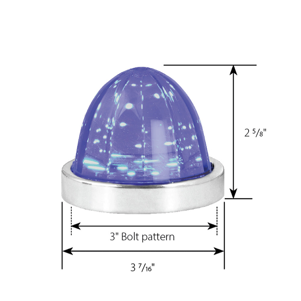 Watermelon LED Light With Smoke Lens