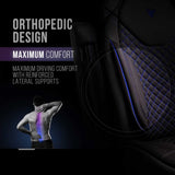 Peterbilt 567, 579 Black Cloth Seat Cover