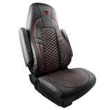 Peterbilt 567, 579 Black Faux Leather Seat Cover