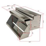 45" x 26-1/2" x 17-3/8" Diamond Plate Battery Box for 1982 - 2005 Kenworth W900L