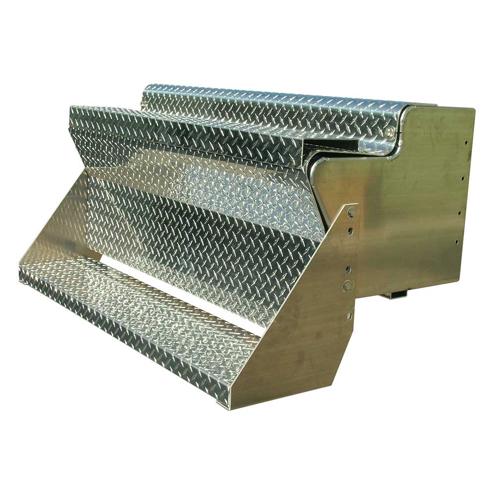 45" x 26-1/2" x 17-3/8" Alum Battery Box for 2008-24 KW T600, T660, T800, W900, W990