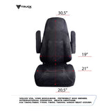 National Seat Standard High Back Faux Leather Seat Covering