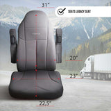Legacy Silver High-Back Seat Cloth Seat Cover