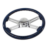 18" Lightning Design Wood Steering Wheel